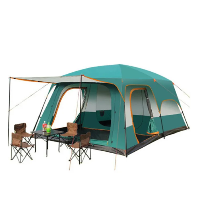 

Large Luxury Family Camping Waterproof Tent Clamping Bell Tent For Outdoor