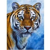 5d diamond painting yellow tiger beast full drill by number kits for adults diy diamond set arts craft decorations a0975
