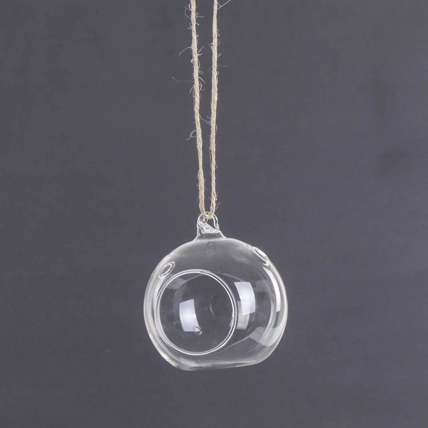

Euro Flora hanging glass lantern globe 8x9 Cm