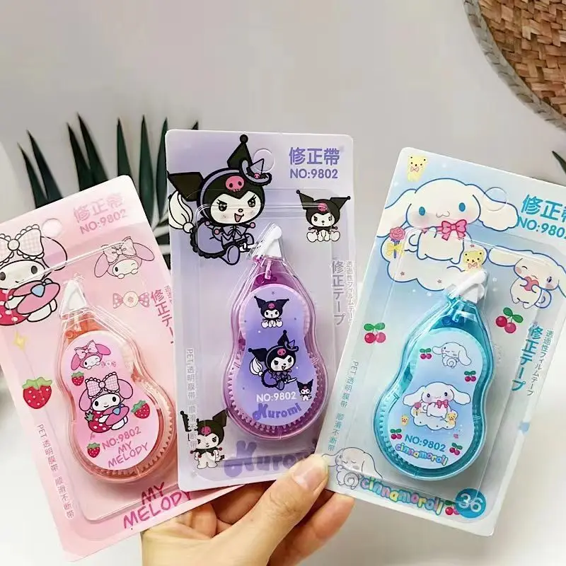 Sanrio Kuromi Cinnamoroll My Melody Новый корректирующий пояс для учащихся Ins милый Kawaii школьные