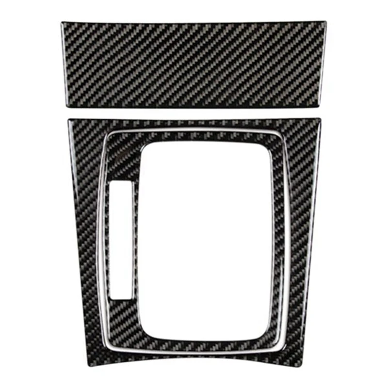 

Панель переключения передач из углеродного волокна, Центральная панель переключения передач, панель управления, наклейка для Benz C-Class W204 2007-2013