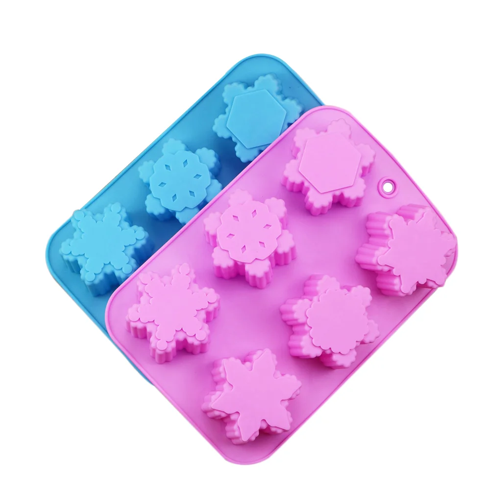 

Molds Silicone Christmas Baking Candy Chocolate Soap Fondant Snowman Mold Ornament