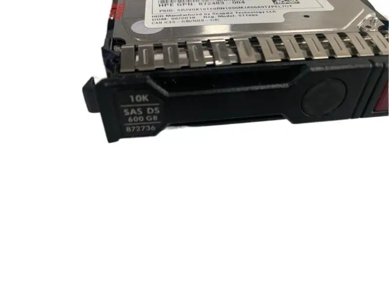 Оригинальный Новый 872477-B21 872736-001 E 600GB SAS 10K SFF SC DS 2,5 дюймов