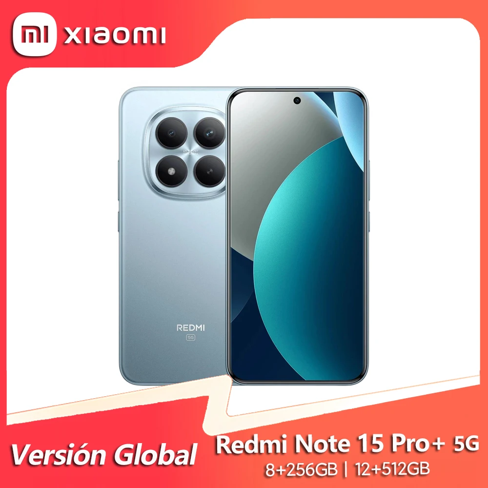 Xiaomi Redmi Note 15 Pro+ 5G 256GB/512GB, Snapdragon 7s Gen 4, 6.83