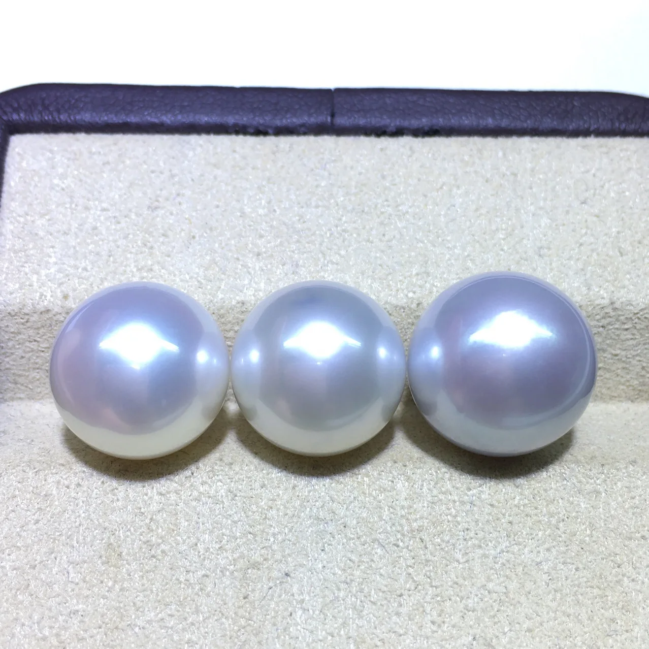 

Huge Charming for One 13-14mm Natural South Sea Genuine White Round Best Luster Jewelry Loose Pearl Natural Loose Gemstones