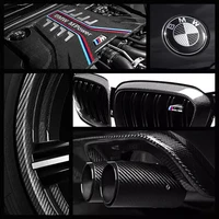 rhd carbon fiber car led e chassis shift gear knob for e46 e60 e61 3 5 series auto part interior accessories