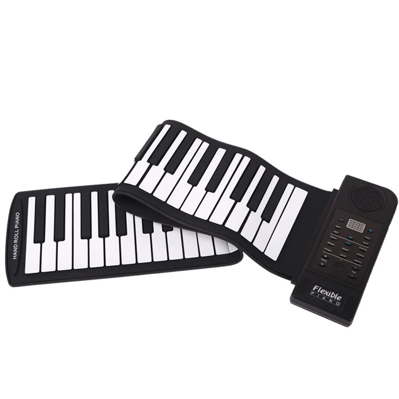 10 шт. 61 рулон ключей пианино портативный электронный орган складной электронный орган 61 рулон ключей ручной рулон электронный орган внешни...