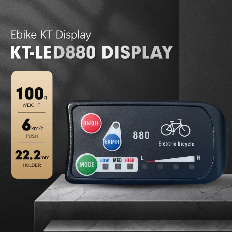 

Дисплей для электровелосипеда, 24 В, 36 В, 48 В, LED880 SM