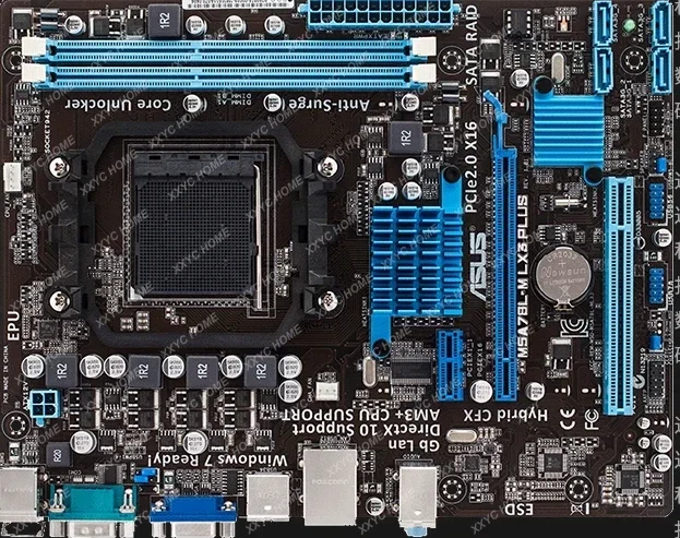 Материнская плата DDR3AM3 + AM3 материнская M5A78L-M LX3 PLUS