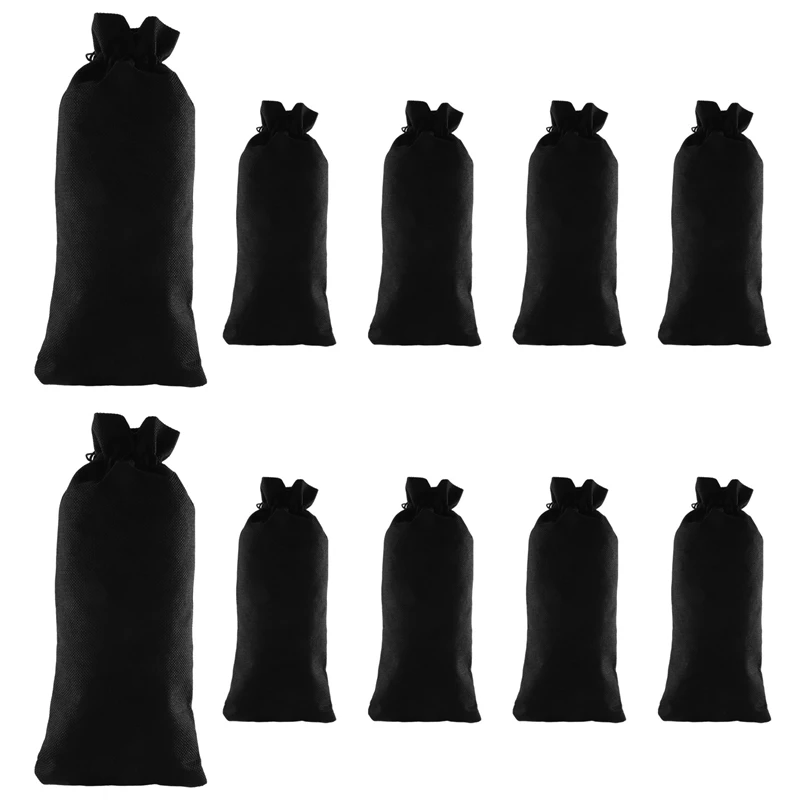 

Джутовые мешочки на шнурке для вина, 10 шт., тканевые подарочные мешочки Hessian для невидимого вкуса, аналогичные