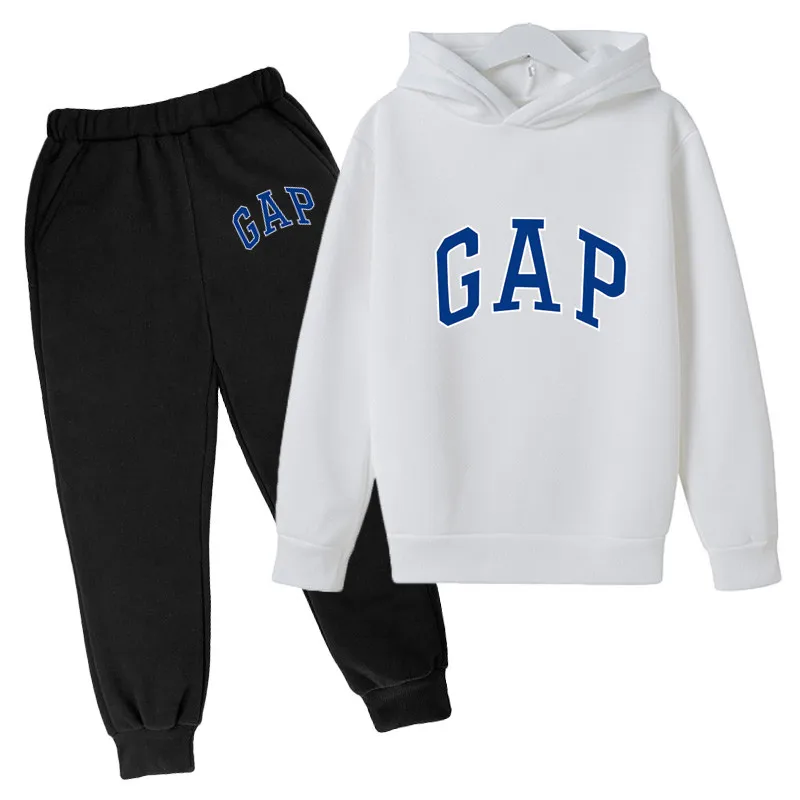 

2022The New Trendy Brand Children and Adolescents Sports and Leisure Clothing Hoodies Pants GAP Boys and Girls Pack Direct sales