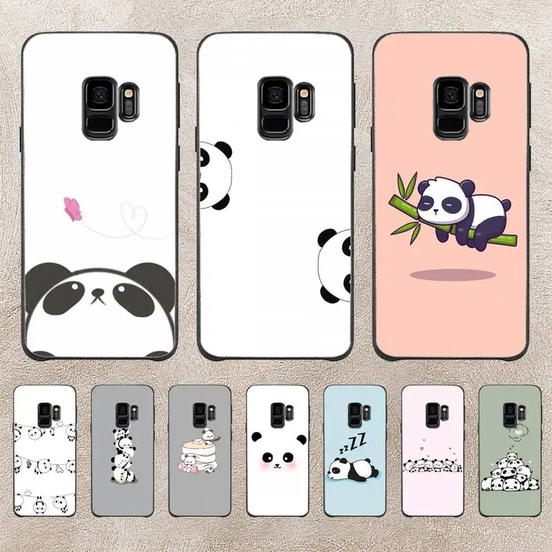 

Creative Bear Panda Animal Phone Case For Samsung Galaxy A51 A50 A71 A21s A31 A41 A10 A20 A70 A30 A22 A02s A13 A53 5G Cover