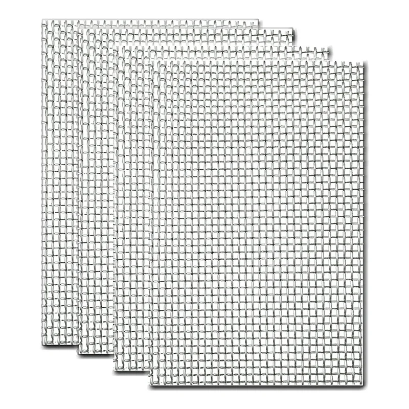 

Mesh Sheet, 4 Packs Wire Mesh Panels 20 Mesh, Mouse Rodent Insect Mesh For Vents, Home, Kitchen, Garden, 210 X 300 Mm