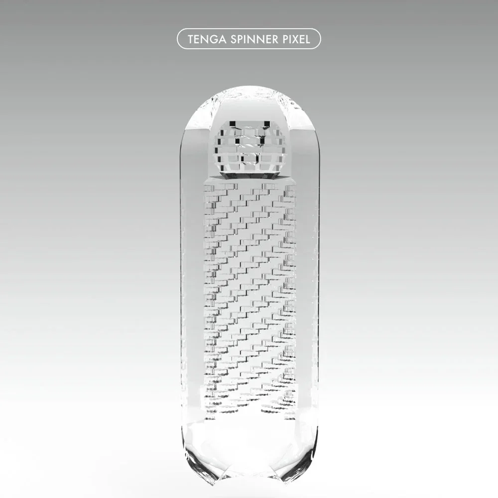 Tenga Spiner Pixel Взрослая мужская мастурбация Мужская секс-игрушка Искусственная