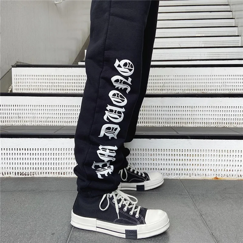 Брюки спортивные Askyurself мужские модные штаны с графическим принтом уличная