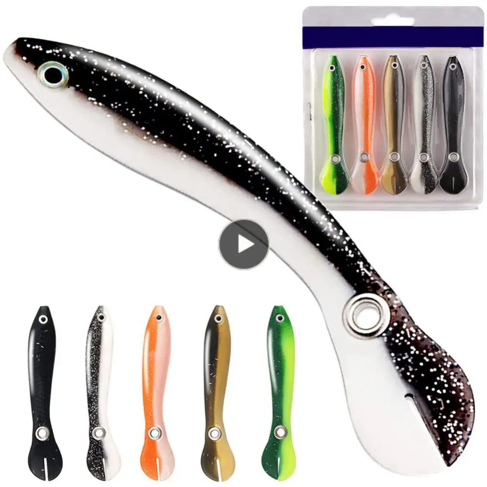 

Artificial Fake Bait Highly Detailed Fish Scale Patterns Bionic Soft Bait Realistic Swimming Action Bionic Fishing Lure Bait