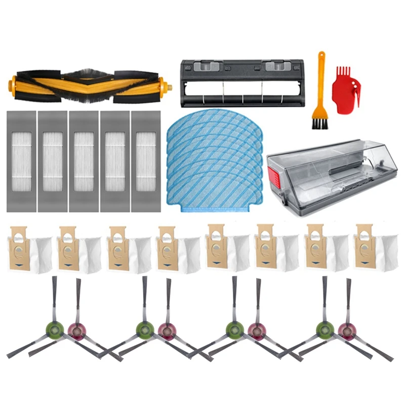 

For ECOVACS DEEBOT OZMO T8 T8 Aivi Accessories Dust Bag Mop Rag HEPA Filter Robot Vacuum Cleaner Parts