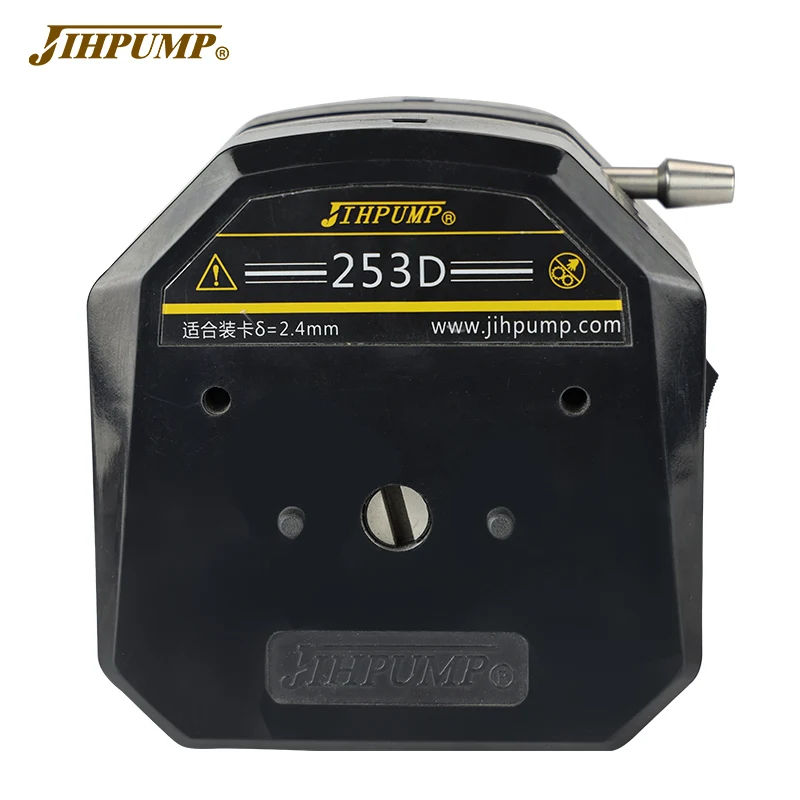 25 3D Маленькая перистальтическая головка насоса, лабораторная промышленная головка, дозировочная машина, детали, плюс черный шланг 2 метра