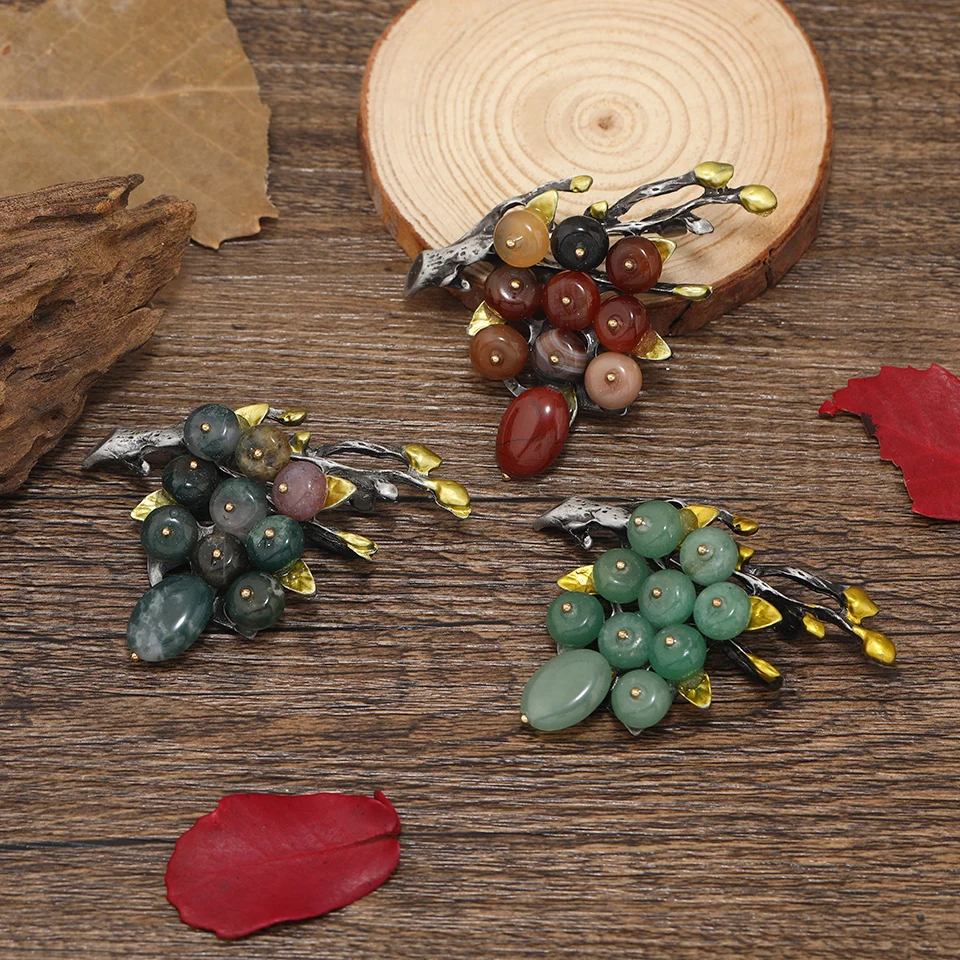 Muylinda винтажные броши в форме цветка для женщин металлическая брошь и булавка