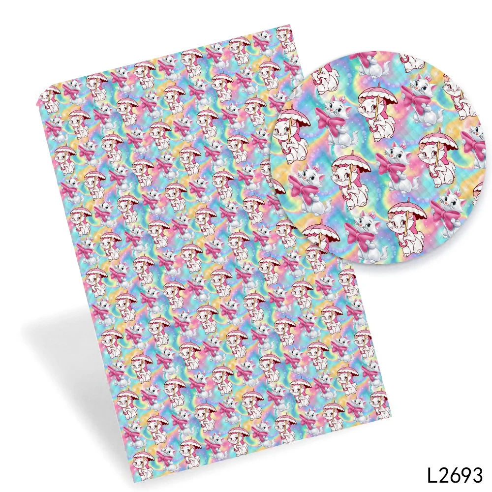 Рулон из радужной искусственной кожи для бантов, 30 х136 см Рулон из радужной искусственной кожи для бантов, 30 х136 см