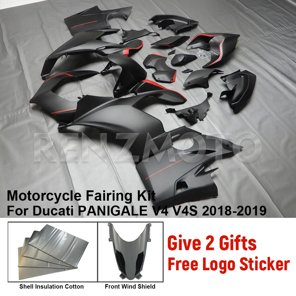 Для Ducati Panigale V4 V4s S 2018 2019 18-19 Новый комплект обтекателей для мотоцикла и велосипеда
