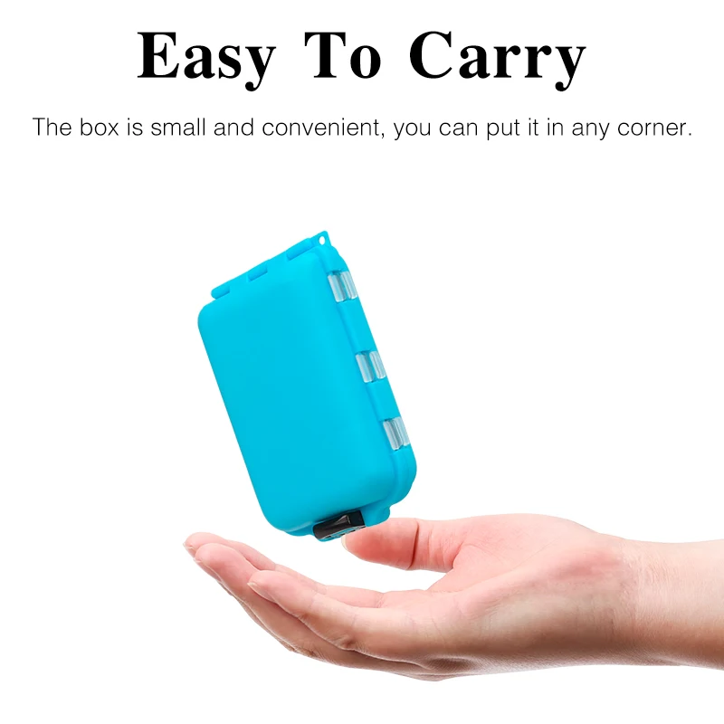 TSURINOYA 10-слоцевый мини-кейс для хранения коробка летающих рыболовных снастей