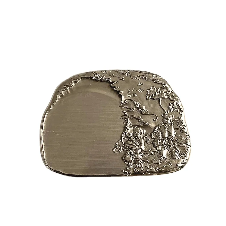 

Chinese craft calligraphy ink plate titanium inkstone