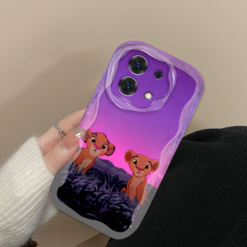 Чехол для телефона с изображением короля льва из Диснея Xiaomi Mi 14 12 12T 11 Lite Poco M6 X6 X5 X4