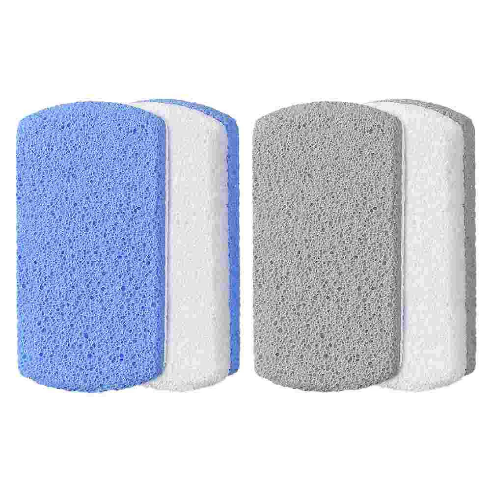 

4Pcs Foams Glass Stone Foot Grinders Dead Skin Removers Pedicure Tool for Foots