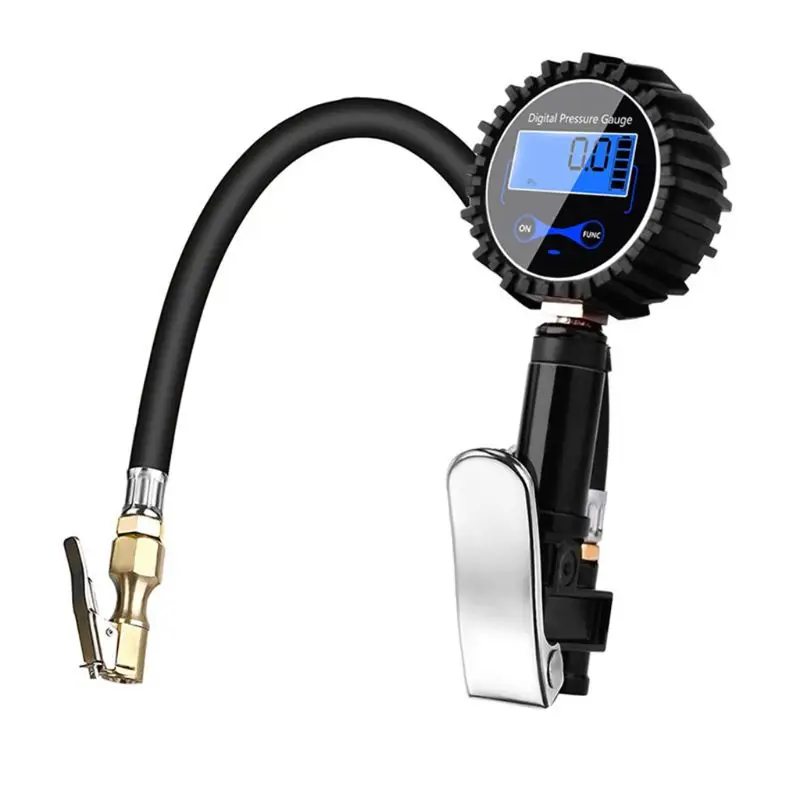 

Car Tire Tyre Air Pressure Gauge Meter Tool Metal Manometer Barometers Tester Meter for t.u.k.Bike with 200PSI Air Drop Shipping