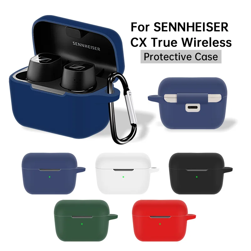 Чехол силиконовый для беспроводных наушников SENNHEISER CX водонепроницаемый с