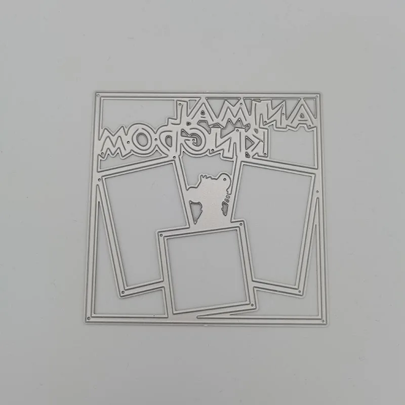 

Metal Cutting Dies Lion Scrapbook Paper Craft Decoration Dies Stencil For Album Card Making Knife Punch NEW DIES