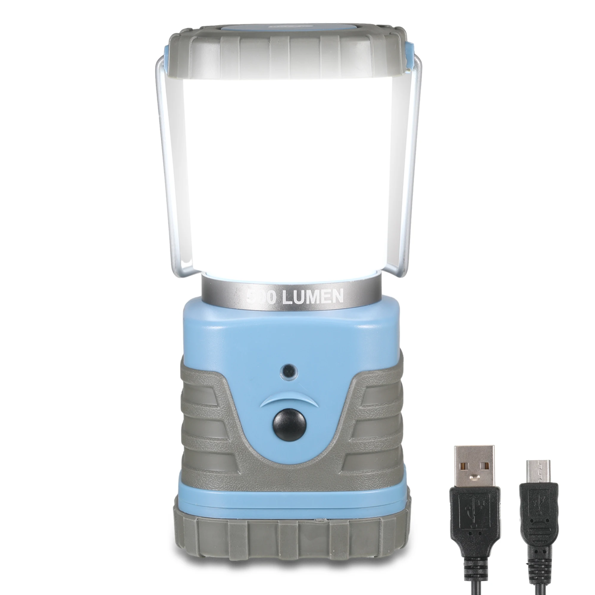 

LED Camping Lantern Lamp Outdoors Flashlight 4 Lighting Modes Hiking