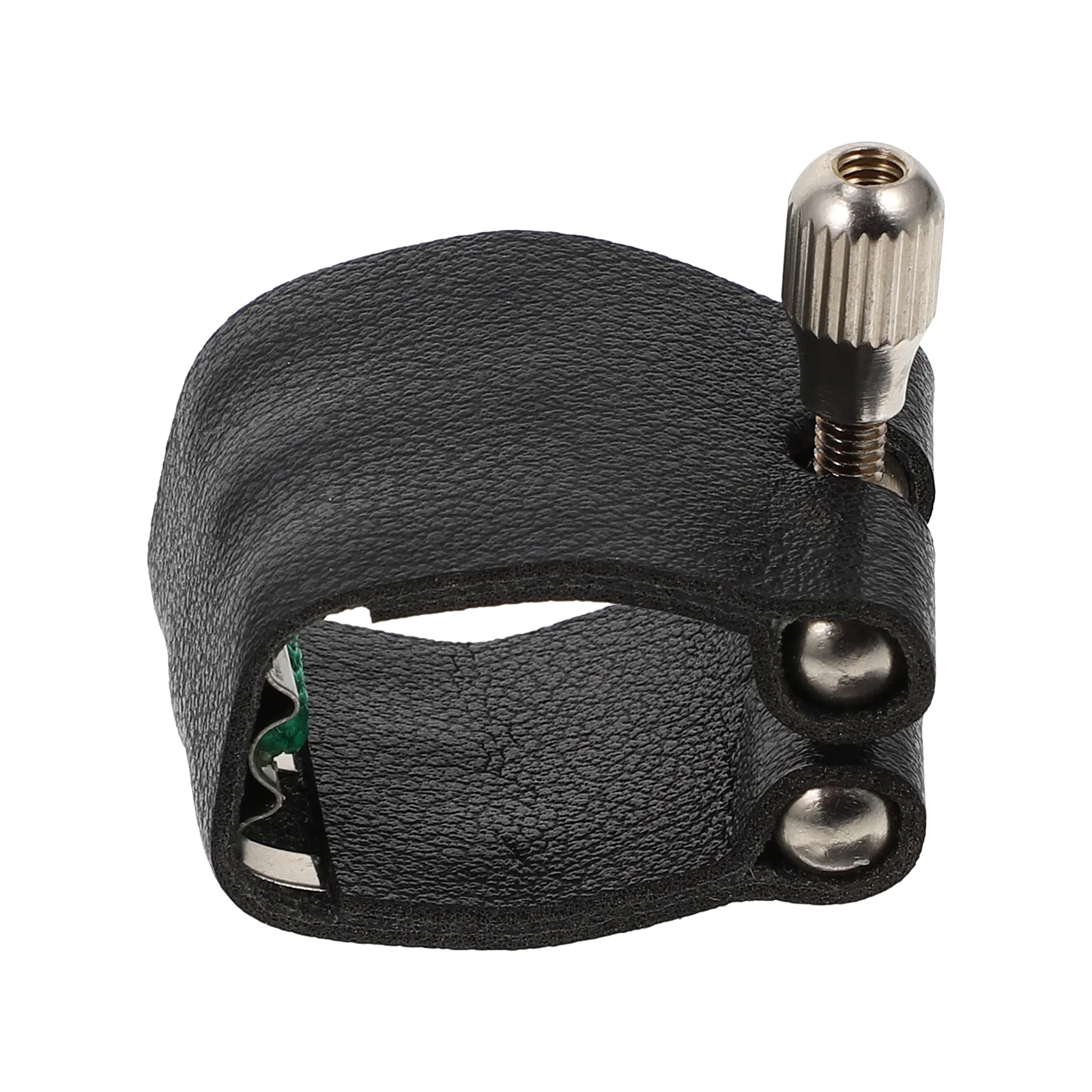 

Sax Mouthpiece Saxophone Flute Ligature Cover Tenor Clipsalto Moutpiece Clamp Whistleaccessories Headfastener Voice Dropping