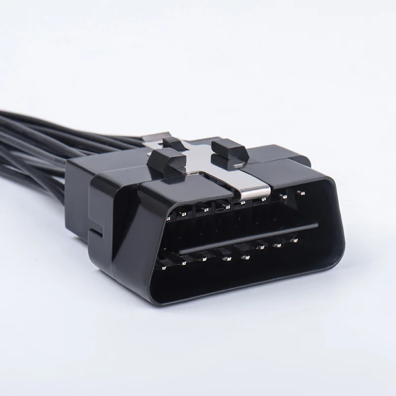 16-контактный разъем OBD2 с женским и мужским разъемами кабель оболочки для Toyota Honda