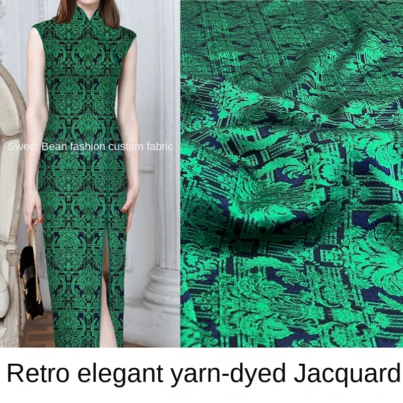 

Chinese style three-dimensional color woven jacquard dress jacket clothingfabric for sewing