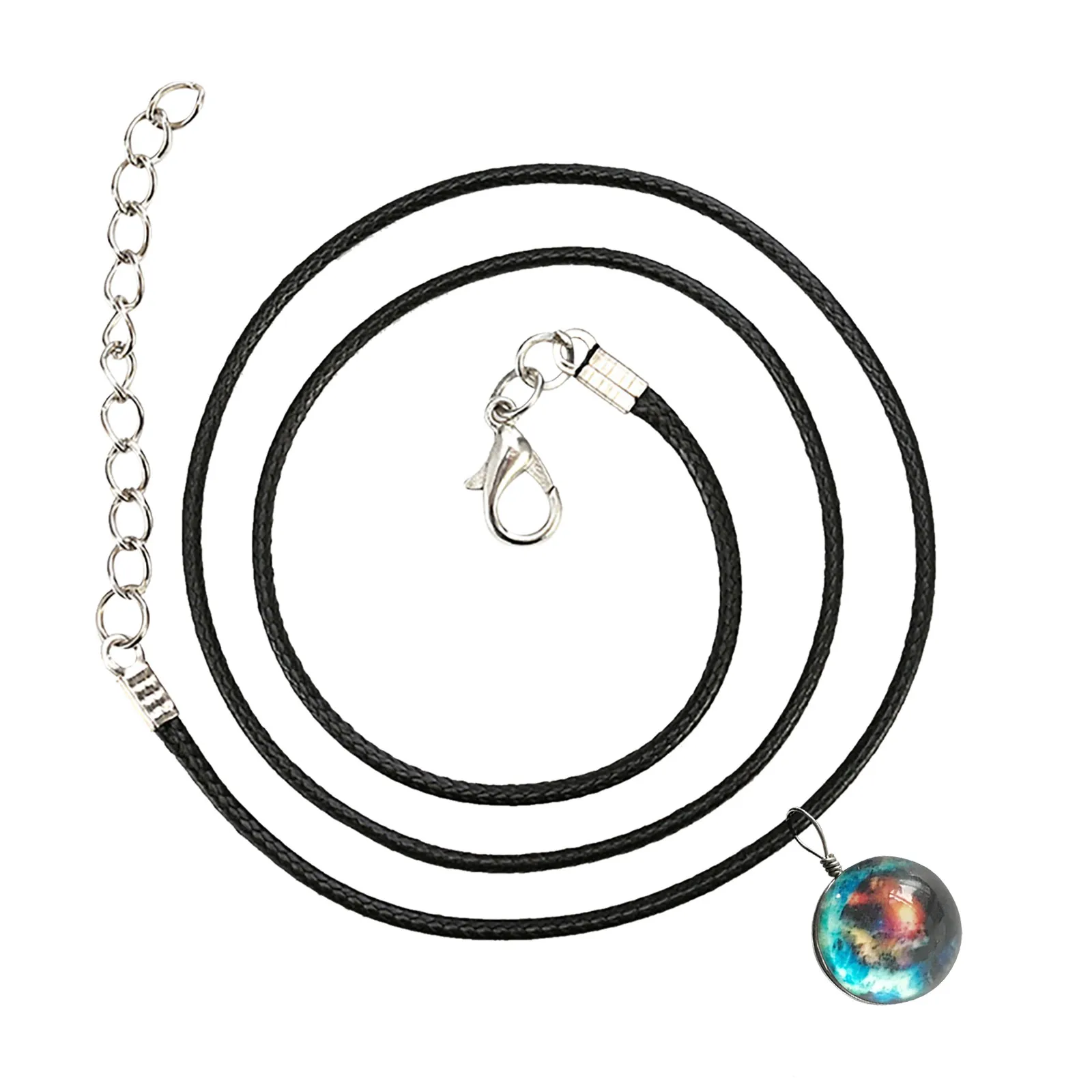 

Pattern Pendant Planets Glass Planet Double-sided Planets Cosmic Necklace Eight Necklace Planet Necklaces & Pendants