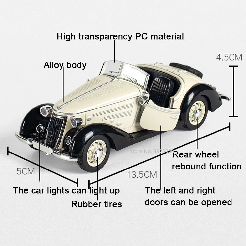 1:32 сплав AUDI Wanderer W25K литые под давлением автомобили миниатюрные модели игрушек