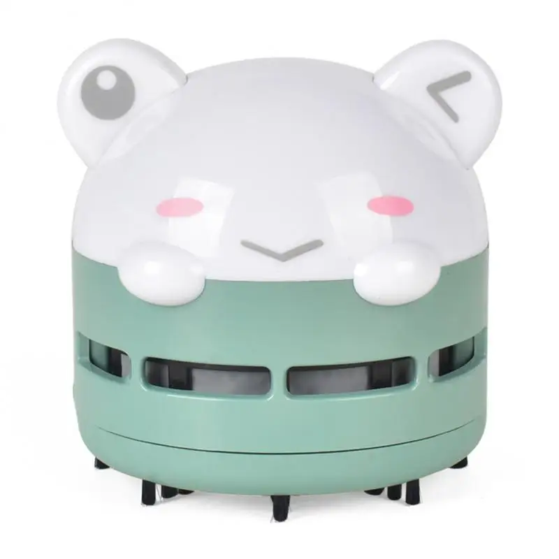 

Desktop Dusts Remover Night Light Table Sweeper Portable Wireless Dust Vacuum Dust Sweeper Usb Vacuum Cleaner Cartoon Mini