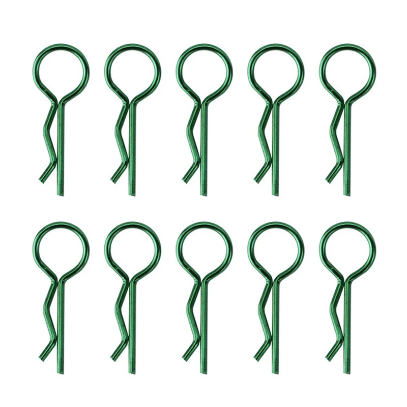 

10PCS RC Car Shell Body Clips R Pin Buckles For Axial SCX6 Traxxas MAXX Arrma Kraton 1/5 1/6 1/7 1/8 RC Car Parts