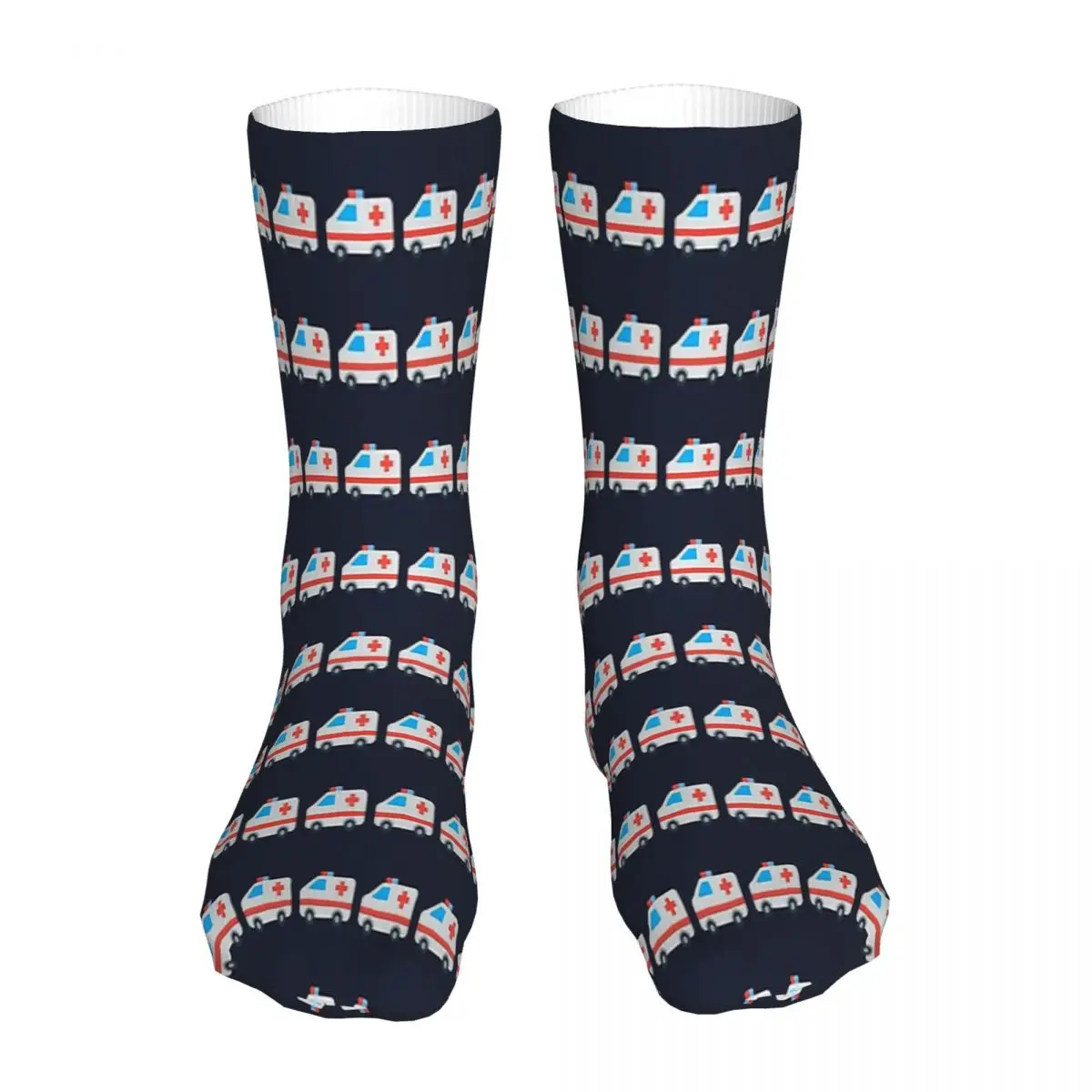 

Ambulance Meme Sock Socks Men Women Polyester Stockings Customizable Sweetshirt