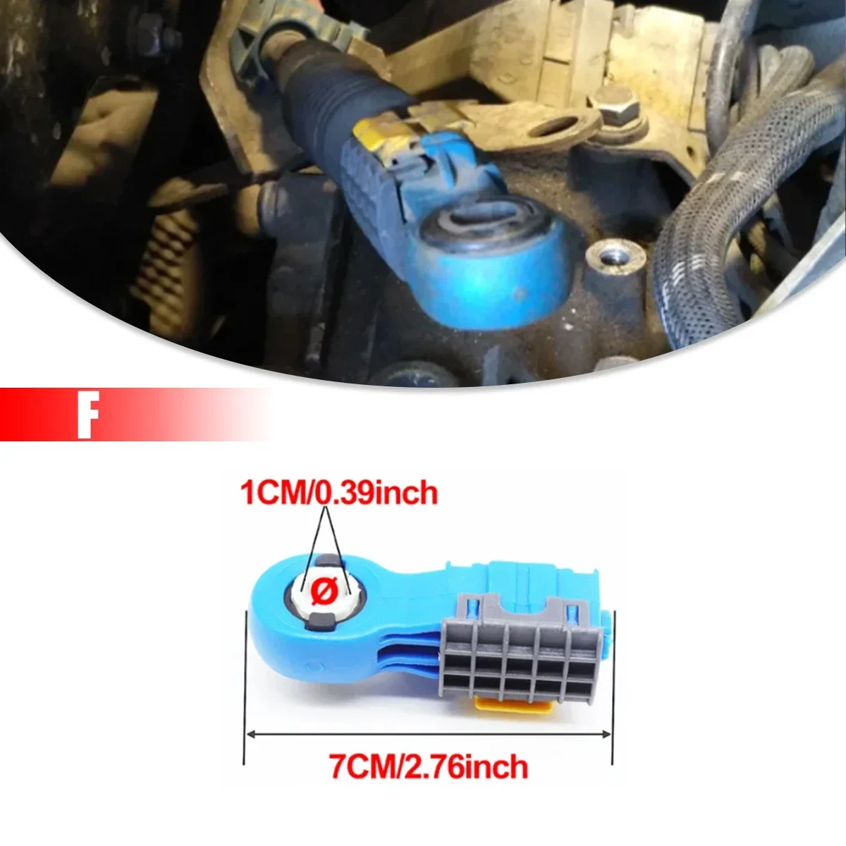 Рычаг переключения передач, концевой кабель, соединительный разъем, адаптер, пряжка, запасная часть для Citroen Peugeot Audi VW Ford Suzuki