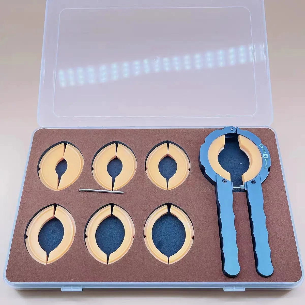 Professional Watch Bezel Remover Alloy Watch Bezel Ring Opener Tool for Watchmakers Watch Rotating Outer Ring Removal Tools Set