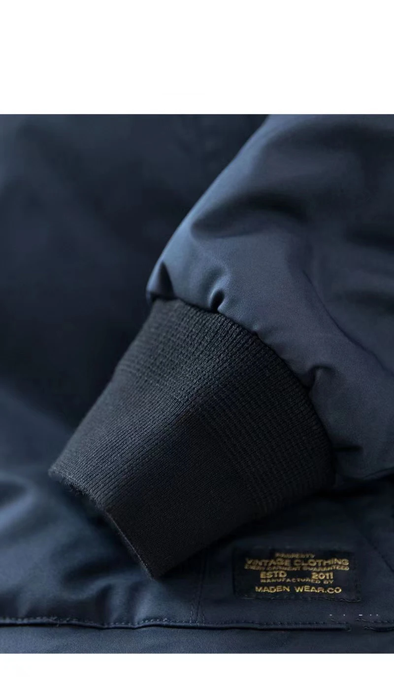 Men's Jacket Men's Coat Pilot's Cotton Padded Jacket Oversize Clothes Loose Top Keep Warm In Winter Casual Fashion