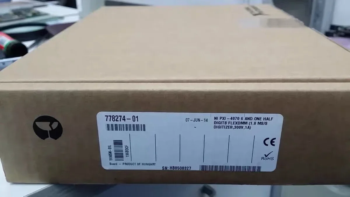 Фото Совершенно новый NI PXI-4070 778274 -01 Многофункциональный цифровой измеритель FlexDMM в наличии. №2