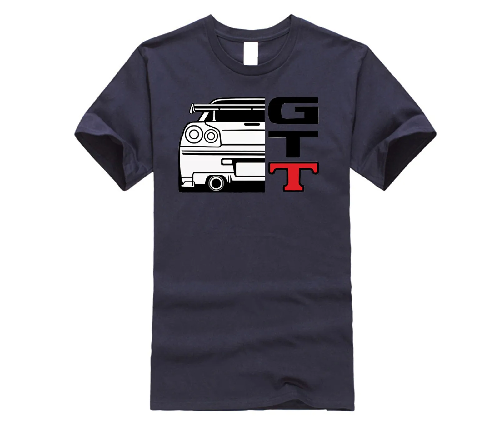 Футболка Nissan Skyline R34 GTT тюнинг jdm legend (размеры-фото)-Бесплатная доставка - купить по