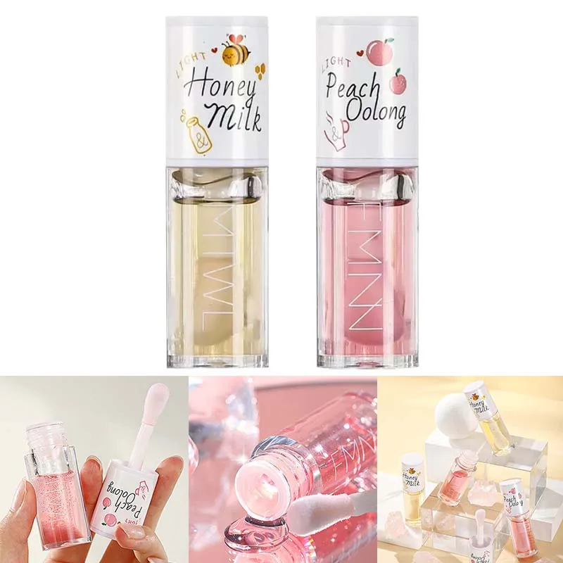 

New Lip Care Oil Transparent Lip Gloss Clear Sexy Cute Balm Liquid Lipstick Moisturizing Plumper Lip Care Women Lip Gel