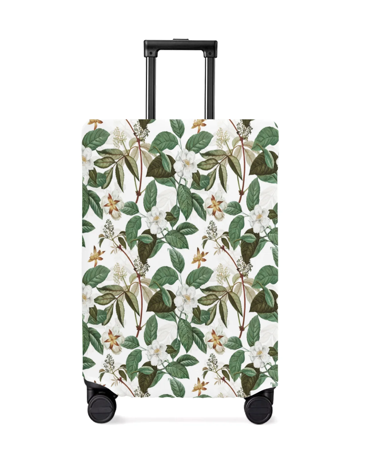 

Plant Floral Pattern Travel Luggage Cover Elastic Baggage Cover For 18-32 Inch Suitcase Case Dust Cover Travel Accessories