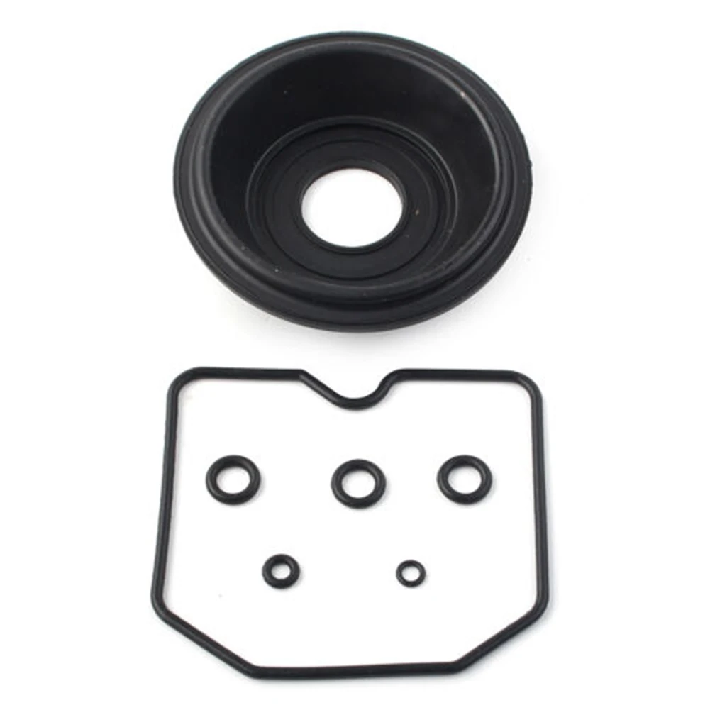 

Carb Rebuild Carburetor Repair Kit Accessories Durable Motorcycle Rubber + Metal For Kawasaki KLR250 1987-2002 Set New