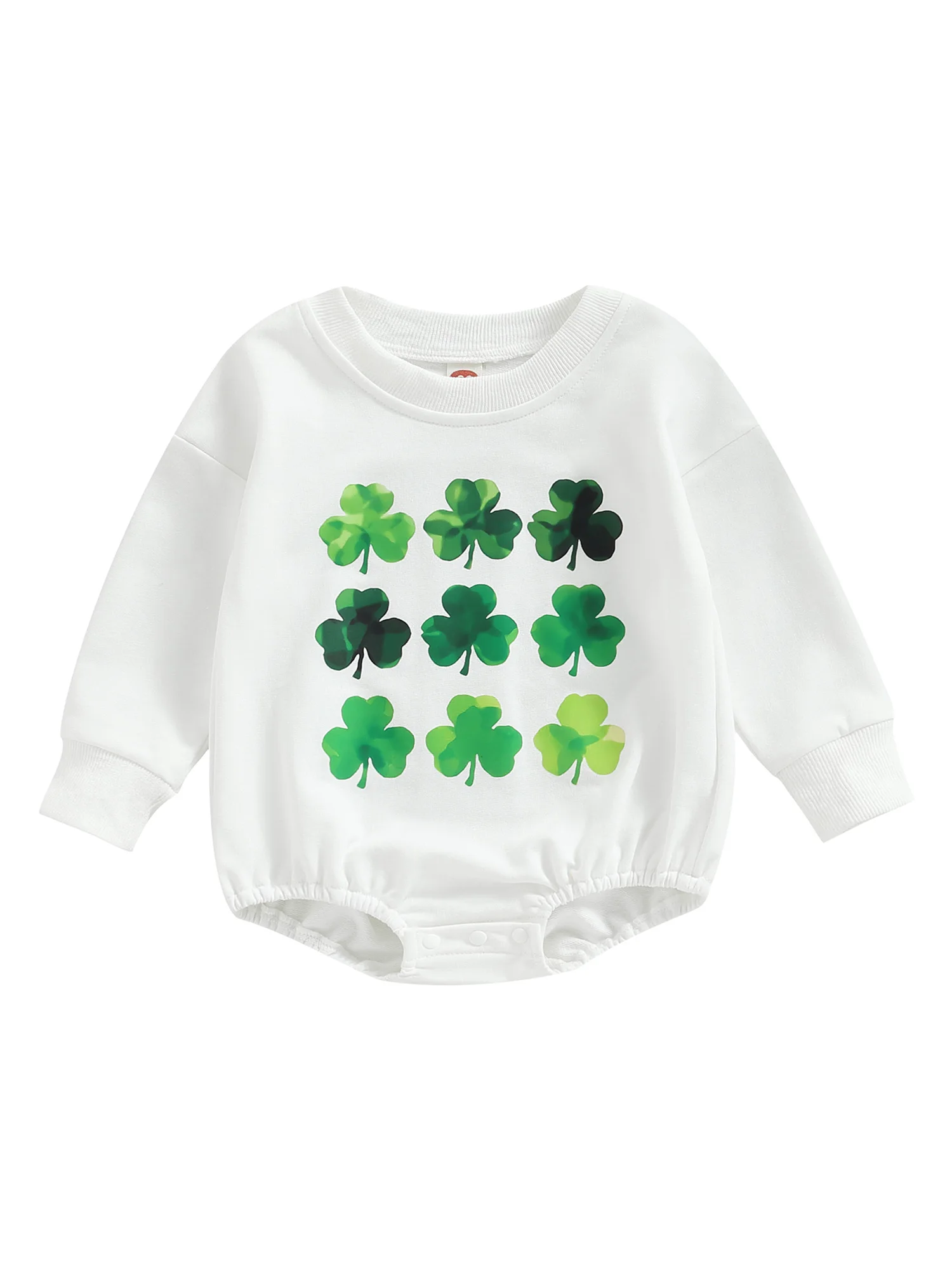 

Детское боди с длинным рукавом и круглым вырезом